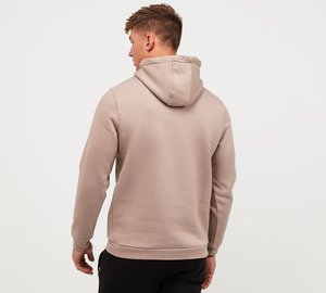 Custom Logo High Quality 400 GSM Heavyweight 100% Cotton <b>Fleece</b> <b>Oversized</b> 3D Embossed Eco-Friendly Autumn <b>Hoodie</b> for <b>Men</b> - Product Image 2