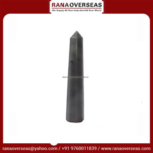 Baguette de massage de tour d'agate grise de haute vente pour la méditation, la guérison de Reiki, le nettoyage d'aura, le soulagement de la douleur - Product Image 6