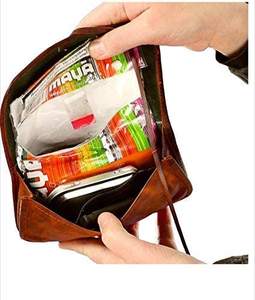 Ensemble complet fait à la main pochette en cuir tuyau sac enroulable avec support valet plateau étui à tuyaux à usage spécial - Product Image 3