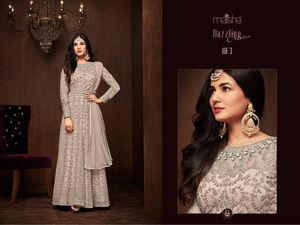 Robe de soirée longue en filet épais, vêtement de mariage, de styliste, de travail, de cordage, de fête, de style indien, à bas prix - Product Image 3