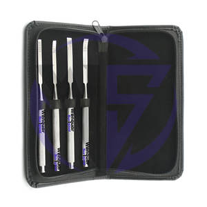 ชุดเครื่องมือผ่าตัดกระดูกและรากฟัน 4 ชิ้น คุณภาพสูง ทำจากสแตนเลส พร้อมกล่องซิป ผู้จัดจำหน่าย Wenquar - Product Image 1