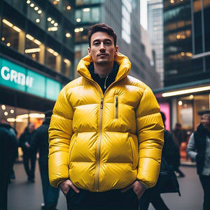 Men Winter Autumn Puffer Jacket Bubble <b>Coat</b> Men Lightweight Stand Collar Puffer Bubble Down <b>Coat</b> Quilted Winter Jacket Mens - Product Image 6
