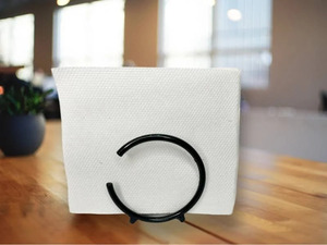 Hot Sell Elegant Luxury Metal Steel Square Paper Napkin Holder Stands Napkin <b>Caddy</b> for <b>Table</b> Restaurant - Product Image 3