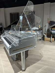 เปียโนคริสตัลใสหรูหราสำหรับการแสดงเวทีงานแต่งงานและการตกแต่งล็อบบี้ของโรงแรมสำหรับคอนเสิร์ตฮอลล์และงานหรูหรา - Product Image 5