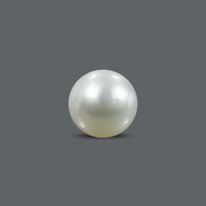 Perla Natural Blanca Suelta de 5.82 Quilates para la Elaboración de Joyas - Product Image 1