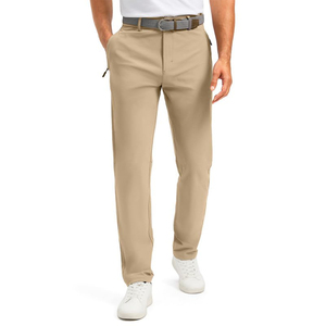 .กางเกงกอล์ฟยืดสำหรับผู้ชายสำหรับฝึกการเดินกีฬาการเดินทางและกิจกรรมกลางแจ้งแบบลำลองสวมใส่สบาย - Product Image 5