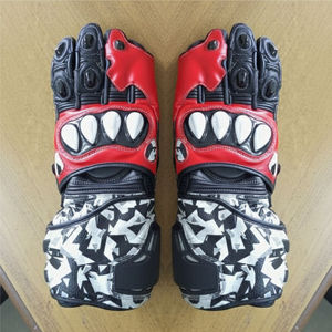 Gants de motocross de haute qualité fabriqués aux États-Unis, antidérapants, imperméables, respirants, en cuir, pour le cyclisme en plein air - Product Image 1