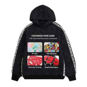 Sudadera Extra Grande para Hombre, de Alta Calidad, con Logotipo Personalizado, 400 GSM, 100% Algodón, Forro Polar Grueso, Ecológica, Hombros Caídos, Corte Cuadrado - Product Image 5