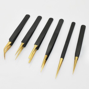 Pince à épiler les sourcils en acier inoxydable pince à épiler les sourcils grande précision pour les éclats et les poils faciaux incarnés - Product Image 3