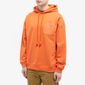 Sudaderas con capucha superventas para hombre, logotipo personalizado, último diseño con material de lana estampado en relieve para invierno, suministro ODM - Product Image 3