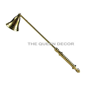 Classic Stylish Brass Metal Unique Shape Gold Finish Modern Fancy Candle Snuffer Newest Elegant Lighting Accent - Product Image 4