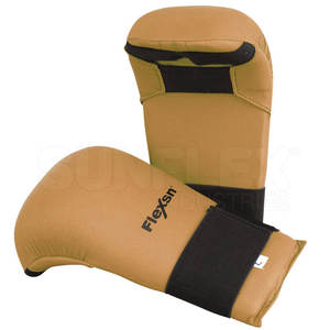 Gants de sécurité en cuir PVC de haute qualité de 8oz et 12oz pour les arts martiaux et la boxe personnalisables avec logo personnalisé - Product Image 4