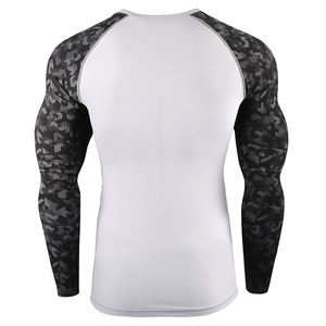 Haute qualité à manches longues hommes MMA Compression chemises personnalisé imprimé BJJ Rash Guard pour hommes respirant hommes MMA rash guards - Product Image 6