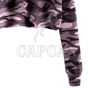 Sudaderas CON CAPUCHA DE Pekín personalizadas Slim Fit recortada de manga larga ropa de gimnasio frente suave de punto invierno Fitness chaqueta con capucha para ropa informal - Product Image 4