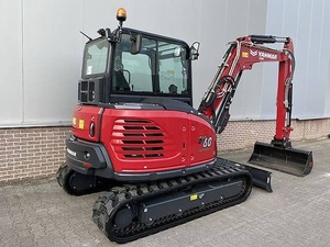Excavadora Compacta Yanmar SV60-B de 6 Toneladas, Miniexcavadora Hidráulica de Giro Cero para Construcción, Paisajismo y Trabajos de Servicios Públicos, Motor Laidong - Product Image 4