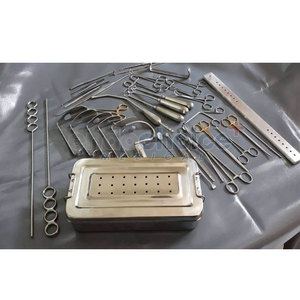 Ensemble de 29 instruments chirurgicaux réutilisables en acier inoxydable pour l'ablation des tonsils, destiné aux hôpitaux et aux centres chirurgicaux - Product Image 1