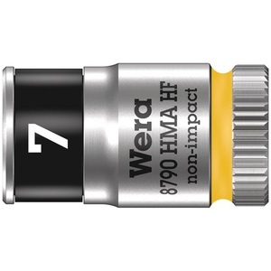 Llave de Tubo de 6 Puntas de 1/4'', Ancho de Inserto de 7mm, Longitud de 23mm - WERA - Product Image 1
