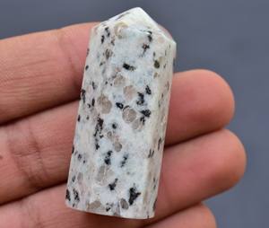 Kiwi-Torre de jaspe de piedra natural, piedra curativa, torre de cristal tallada, ágata de cuarzo, piedras de Palma de cristal, lápiz de jaspe - Product Image 1