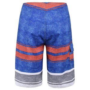 Pantalones cortos de verano para hombre, tejido ligero transpirable de mezcla de poliéster spandex con cintura elástica y elástica - Product Image 2