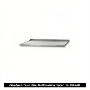 Couverture supérieure en tôle d'acier zinguée Usag pour armoires à outils - Product Image 2