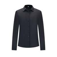 Chemise de serveuse à manches longues pour femmes MISEMIYA 8726 Fabriquée au Sri Lanka