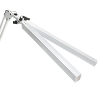 Lámpara LED con Abrazadera al por Mayor, Lámpara de Escritorio LED Blanca de 15 W con Brazo Oscilante Ajustable, Lámpara de Arquitecto, 3CCT, Puerto USB-A, Luz de Escritorio