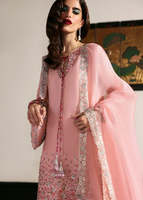 Robe de soirée moderne en mousseline brodée acrylique, style Lehenga Choli Anarkali, manches longues, maxi, anti-humidité, infroissable