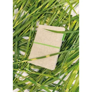 A5 Sustainable Jute Notebook for Eco-Friendly Merchandising - Product Image 2