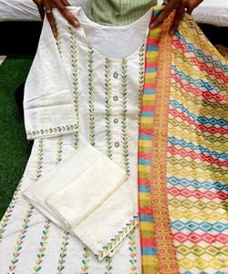 Ấn Độ thiết kế giản dị chính thức văn phòng hàng ngày mặc cô gái in Váy giá bán buôn sẵn sàng làm phụ nữ Dresses Lady thanh lịch mới nhất alphanumero - Product Image 5