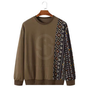 Vente chaude Vêtements durables pour hommes Sweat-shirt en coton mélangé Conception de logo personnalisé Prix bon marché Sweatshirts d'hiver - Product Image 1