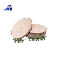 Tranches de bois de pin écologiques très demandées, dalles de bois naturel vintage multifonctionnelles pour l'artisanat, provenant de l'usine du Vietnam pour les grossistes