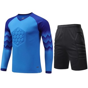 Vente en gros uniforme de gardien de but avec logo personnalisé maillot de gardien de but de football ensemble de shorts et de chaussettes de football professionnel - Product Image 2