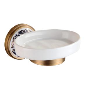 Accessoire de salle de bain avec porte-savon en laiton et support de douche artisanal naturel avec base en métal Accessoire de savon de type boîte - Product Image 1