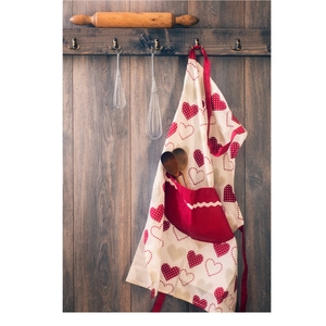 Type de taille de tablier de cuisine jetable 100% coton avec la plaine exportée de l'Inde pour les acheteurs commerciaux de nourriture - Product Image 4