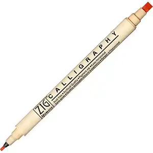 [KURETAKE] Kuretake Zig система памяти каллиграфия персиковый MS-3400-071 блаженства (6 шт.) перьевая ручка чернильная Кисть ручка манга ручка
