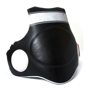 Protection corporelle réversible pour entraînement de sparring, bouclier de frappe lourd réglable, protège-ventre, gilet de kickboxing et de thaïlandaise, protège-poitrine - Product Image 4