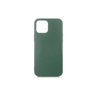 Coque de protection en silicone liquide Netzy vert foncé Premium LSR Soft Touch pour iPhone 12 Pro Max Emballage de vente au détail - Product Image 1