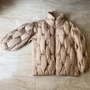 Luxury <b>Men's</b> Square Weave Warm Eco-Friendly Waterproof Puffer <b>Jacket</b> High Collar Stand Canvas Casual Oversized High Winter - Product Image 6