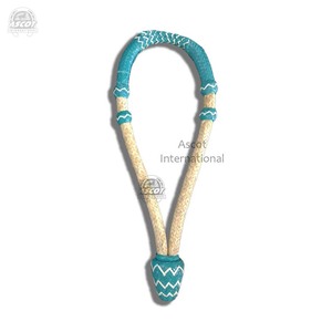 Bosal en cuir brut occidental tressé à la main, équipement équestre, couleur personnalisée - Product Image 4