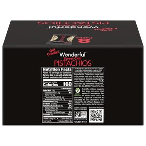 Pistaches merveilleuses en coque, noix aromatisées au piment doux, sachet de 4,5 onces (lot de 8) - Product Image 3