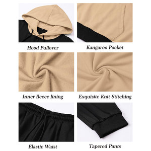 ชุดวอร์มผู้ชายแบบสวม ดีไซน์ใหม่ ผ้าโพลีเอสเตอร์/คอตตอนผสม แขนยาว สไตล์สตรีทแวร์ ผลิตในปากีสถาน - Product Image 6