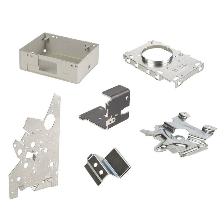Custom Sheet Metal Fabrication Laser Cutting Bending Welding Stamping Powder Coating Galvanized Parts Box Clips