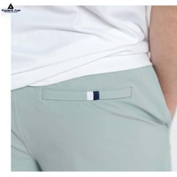 2025 Logo personnalisé lettre impression extérieur élastique cordon été Polyester coton Shorts décontracté hommes Shorts pour hommes