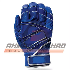 Venta al por mayor Guantes de bateo Hombres Béisbol Cuero Softbol Nuevos guantes de bateo de béisbol Logotipo personalizado Unisex Guantes deportivos cerrados - Product Image 1