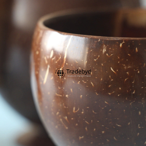 Premium Natural Coconut <b>Cup</b> Reusable Eco Friendly Mug for Smoothies Drinks Outdoor <b>Picnic</b> Bar by Tradebyd - Product Image 3