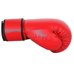 Guantes de boxeo de cuero de diseño personalizado de alta calidad profesional 2025 equipo de artes marciales personalizable - Product Image 3