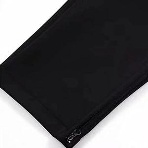 2 piezas con cremallera Jogger Slim Fit Football Custom Men's Jogging Cotton Tech Fleece Sportswear Chándales - Product Image 3