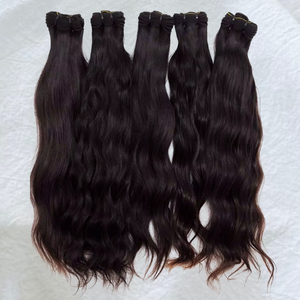 Extensions à bandes de luxe 100% cheveux indiens vierges bruts, toucher doux, cuticules alignées, 10-30 pouces, styles ondulés et bouclés, super double drawn - Product Image 4