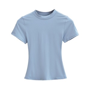 T-shirts moulants personnalisés en modal confortable pour femmes - Product Image 6