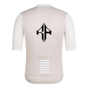 Camisetas de ciclismo con logotipo personalizado de alta calidad Premium para hombres 100% poliéster nueva tecnología de sublimación diseño impreso con cremallera completa - Product Image 2